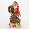 Poinsettia Santa - Flowering Festivity by Jim Shore