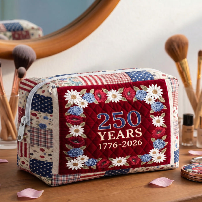 Polstret makeup taske Freedom Patch