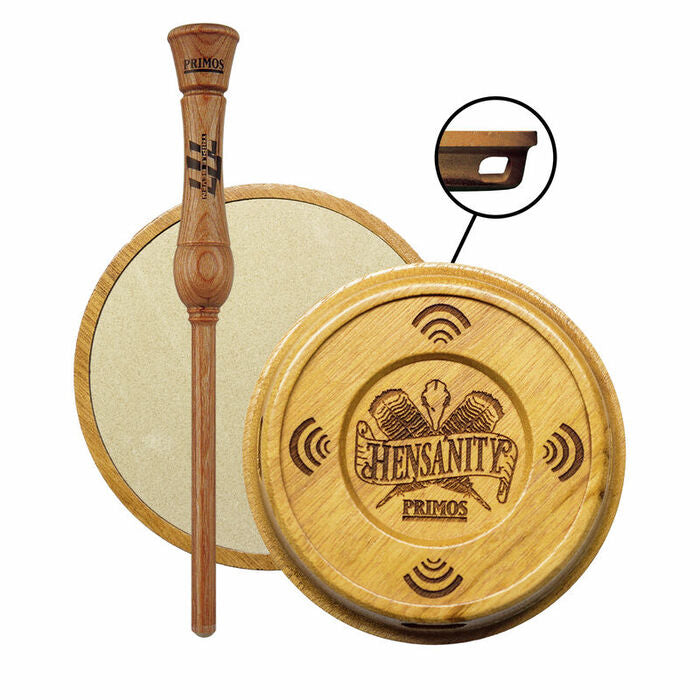 Primos Hensanity Turkey Pot Call with Frictionite