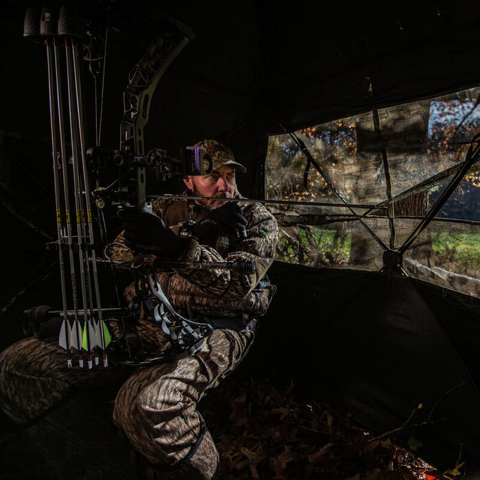 Primos Hunting Double Bull Hunting Blind Chair Truth Camo