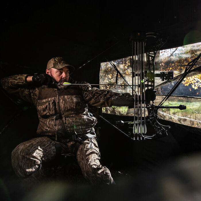 Primos Hunting Double Bull Hunting Blind Chair Truth Camo