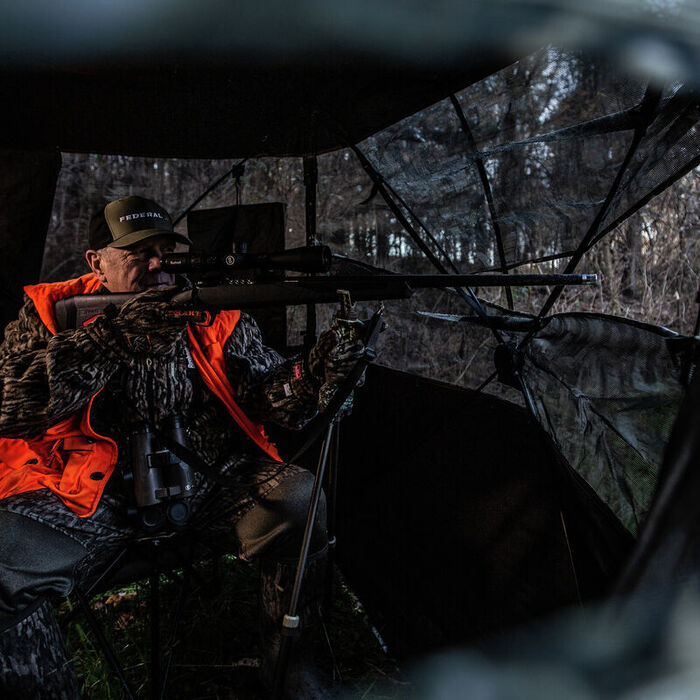 Primos Hunting Double Bull Hunting Blind Chair Truth Camo