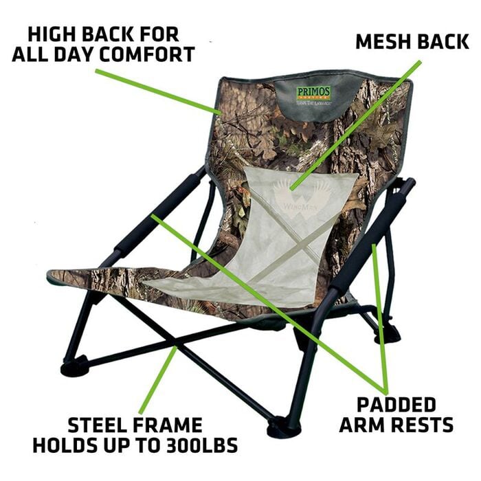 Primos Wingman Turkey Hunting Chair Mossy Oak Break Up