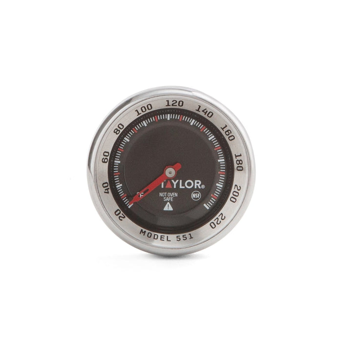 Close-up of PRO Instant Read Thermometer dial showing numeric scale.