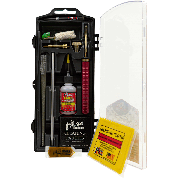 Pro-Shot Pistol Cleaning Kit 45 Caliber
