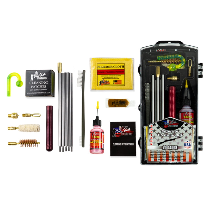 Pro-Shot Shotgun Cleaning Kit 20 Gauge