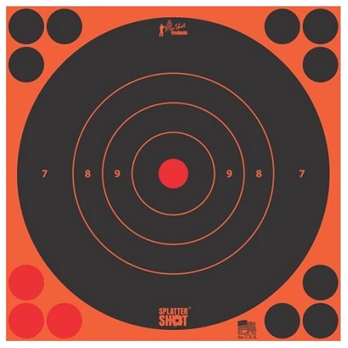Pro-Shot SplatterShot Bullseye Target Pack of 30