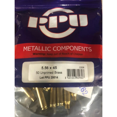 Prvi Partizan 5.56x45mm NATO Brass 50 Count