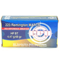 Prvi Ammo 223 Rem 69 Grain Hollow Point Boat Tail Match (20)