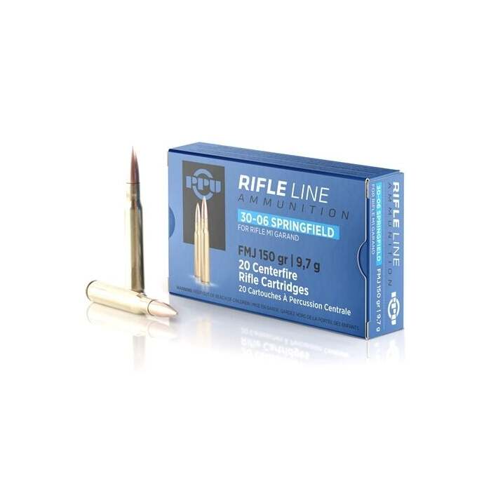 Prvi Partizan Ammunition 30-06 Springfield 150 Grain Full Metal Jacket 20 Count