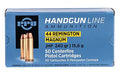 Prvi Partizan Ammunition 44 Remington Magnum 240 Grain Jacketed Hollow Point 50 Count