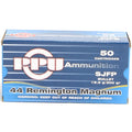 Prvi Ammo 44 Magnum 300 Grain Flat Point (50) 10/Cs