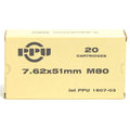 Prvi Partizan Ammunition 7.62x51mm NATO 145 Grain Full Metal Jacket 20 Count
