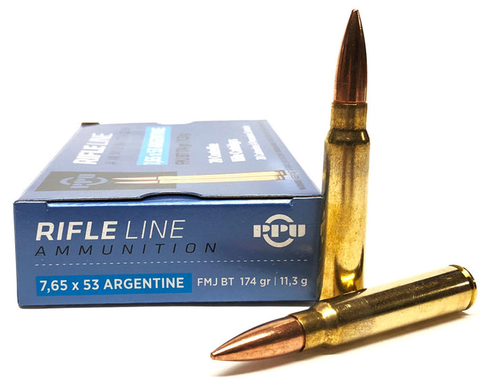 Prvi Partizan Ammunition 7.65 Argentine 174 Grain Full Metal Jacket 20 Count