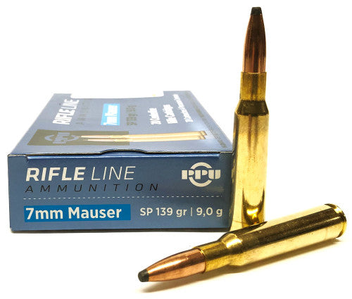 Prvi Partizan Ammunition 7x57mm Mauser 139 Grain Jacketed Soft Point 20 Count