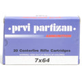 Prvi Partizan Ammunition 7x64mm Brenneke 140 Grain Pointed Soft Point 20 Count