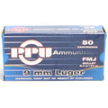 Prvi Ammo 9mm Luger 124 Grain Full Metal Jacket (50)