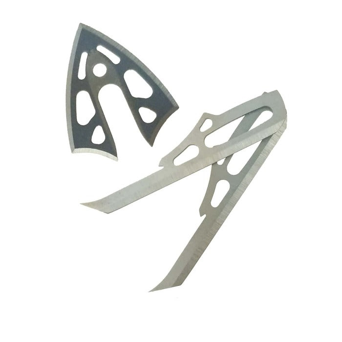 Rage 3-Blade Broadhead Replacement Blades 2" Cutting Diameter Pack of 3