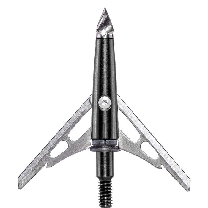 Rage Black Series  3-Blade Mechanical Broadhead 100 2" Cutting Diameter Pack of 3