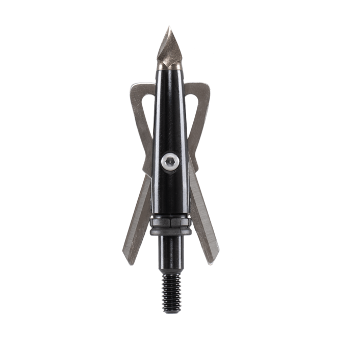 Rage Black Series Cut On Contact 2-Blade Mechanical Broadhead 100 2" Cutting Diameter Pack of 3