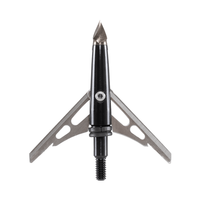 Rage Black Series Cut On Contact 2-Blade Mechanical Broadhead 100 2" Cutting Diameter Pack of 3