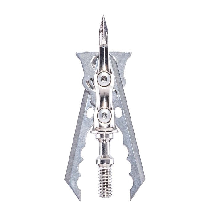 Rage Hypodermic NC 3-Blade Mechanical Broadhead 100 1-3/4" Cutting Diameter Pack of 3