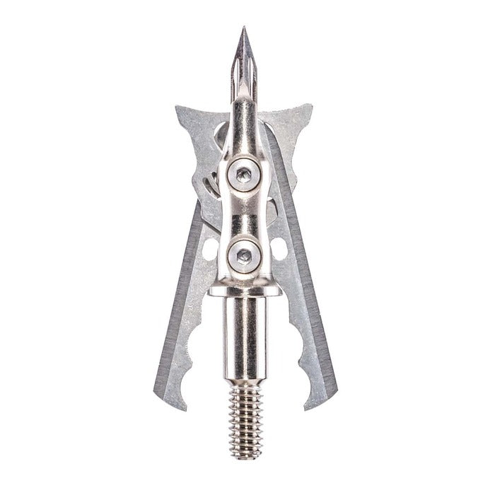 Rage NC 3-Blade Mechanical Crossbow Broadhead 100 2" Cutting Diameter Pack of 3