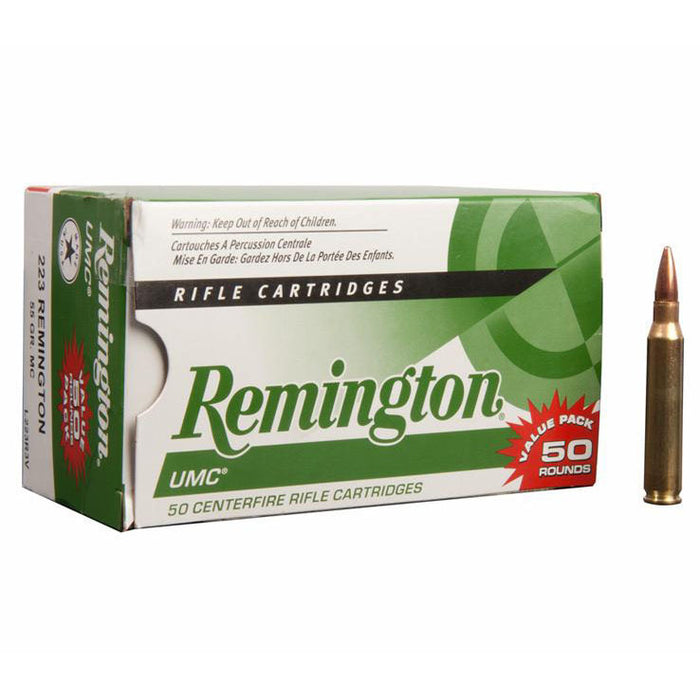 Remington Ammunition 223 Remington 55 Grain  Full Metal Jacket