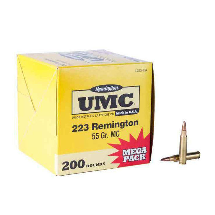 Remington Ammunition 223 Remington 55 Grain  Full Metal Jacket
