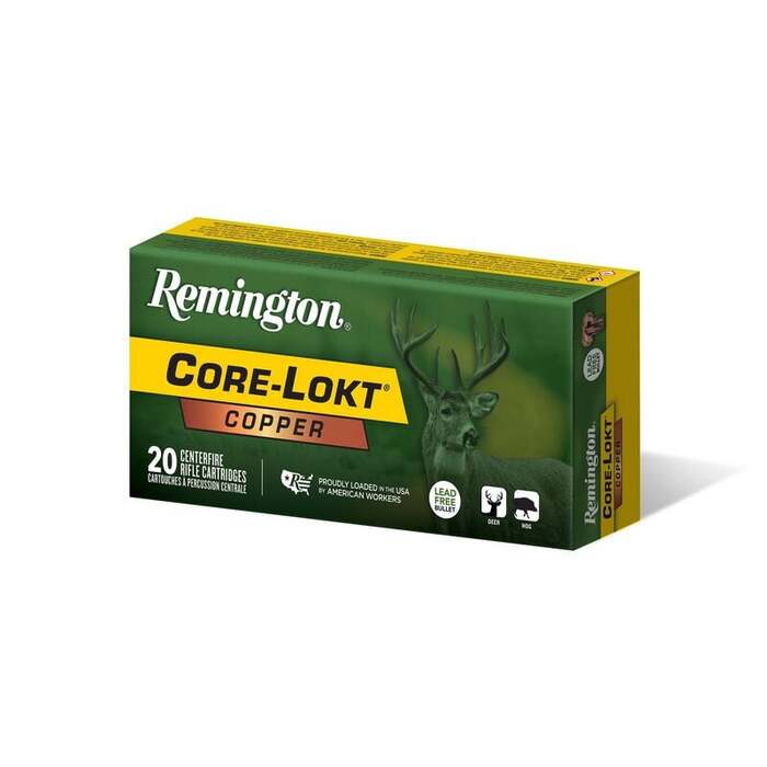 Remington Ammunition 270 Winchester Copper Hollow Point 130 Grain 20 Count