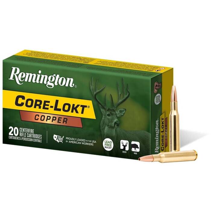 Remington Ammunition 270 Winchester Copper Hollow Point 130 Grain 20 Count