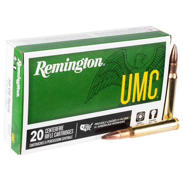 Remington Ammunition 30-06 Springfield 150 Grain Full Metal Jacket 20 Count