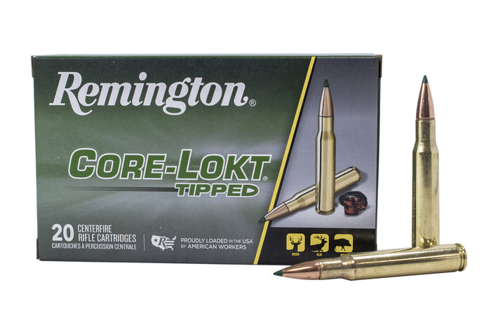 Remington Ammunition 30-06 Springfield 180 Grain Polymer Tipped 20 Count