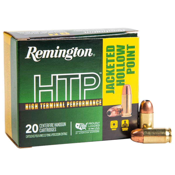 Remington Ammunition 380 ACP 88 Grain Jacketed Hollow Point 20 Count