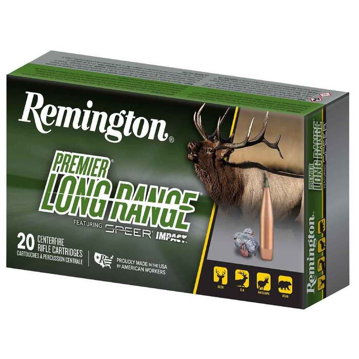 Remington Ammunition 6.5 Creedmoor 140 Grain Speer Impact Polymer Tipped 20 Count