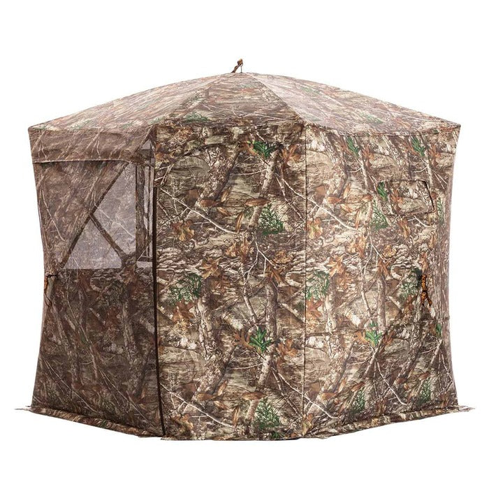 Rhino Outdoors Pro FD 180 Degree Visibility Ground Blind Realtree EDGE