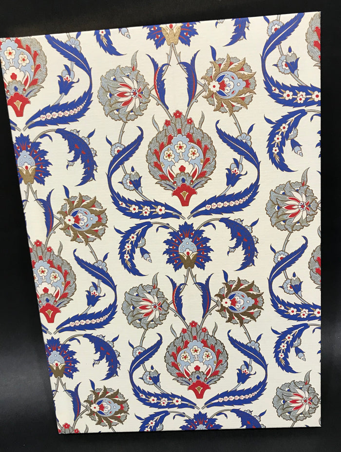Rossi Notebook - Blue Acanthus