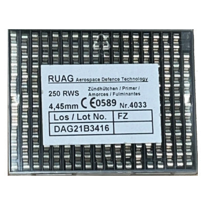 Ruag #4033 Small Rifle Primers Box of 2500