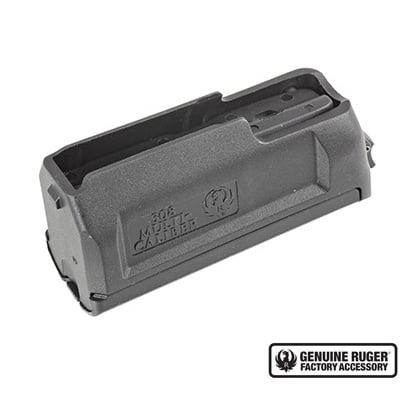 Ruger Magazine Ruger American Short Action 308 Winchester, 6.5 Creedmoor 4 Round Polymer Black