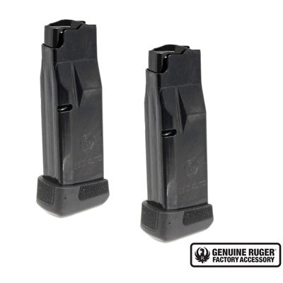 Ruger Magazine with Extended Floor Plate Ruger LCP Max 380 ACP 12 Round Steel Blue Pack of 2