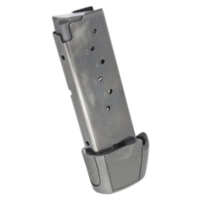 Ruger Magazine with Finger Rest Ruger LC9, LC9s 9mm Luger 9 Round Steel Blue