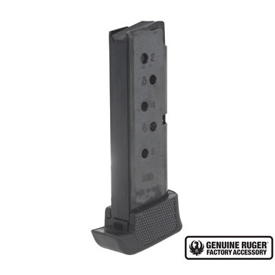 Ruger Magazine with Finger Rest Ruger LCP 380 ACP 7 Round Steel Blue