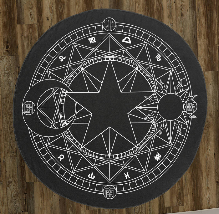 Sakura's Magic - 60" Round Rug / Carpet