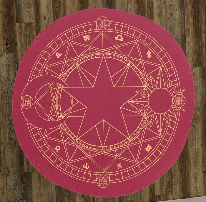 Sakura's Magic - 60" Round Rug / Carpet
