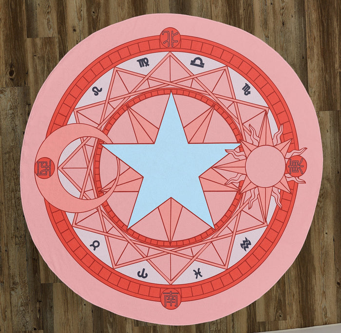 Sakura's Magic - 60" Round Rug / Carpet