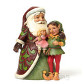 Santa with Elf - Tidings for Toyland