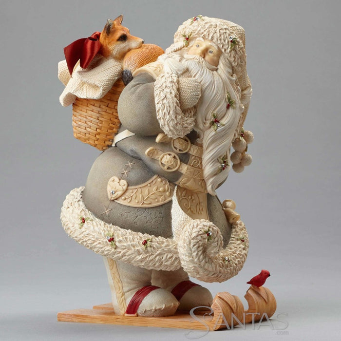Santa with Fox - Paws for Claus
