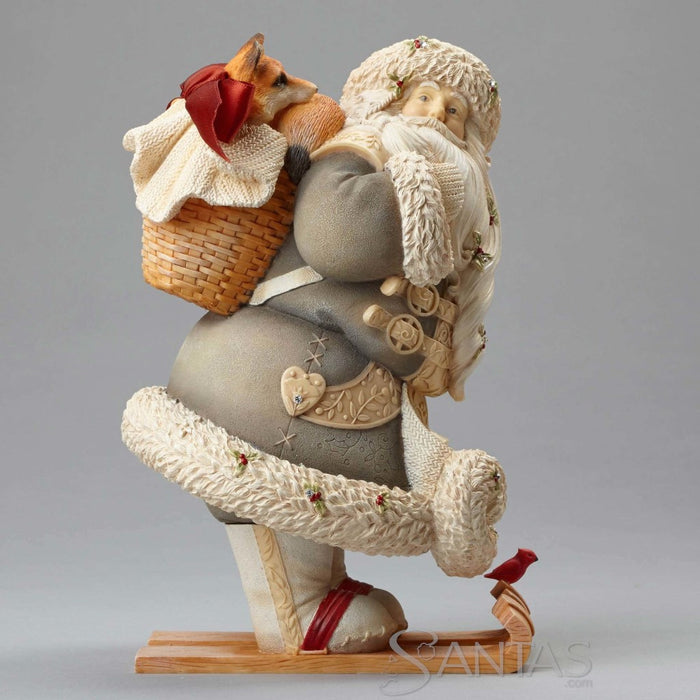 Santa with Fox - Paws for Claus