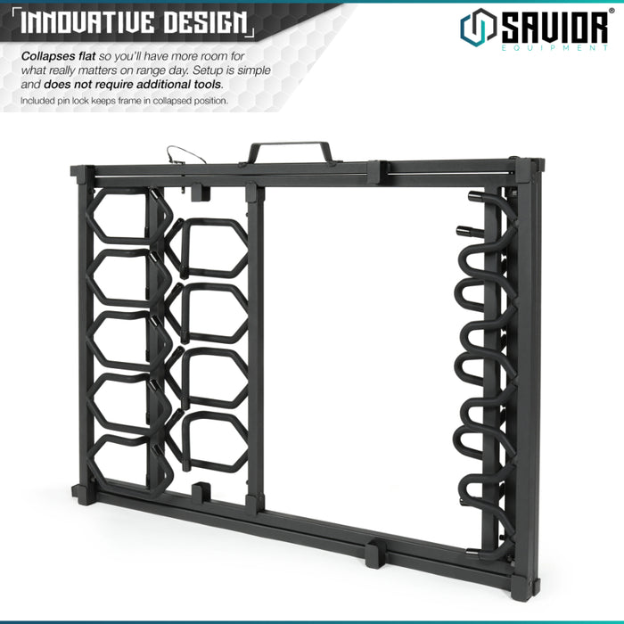 Savior Equipment Collapsible Moble Gun Rack