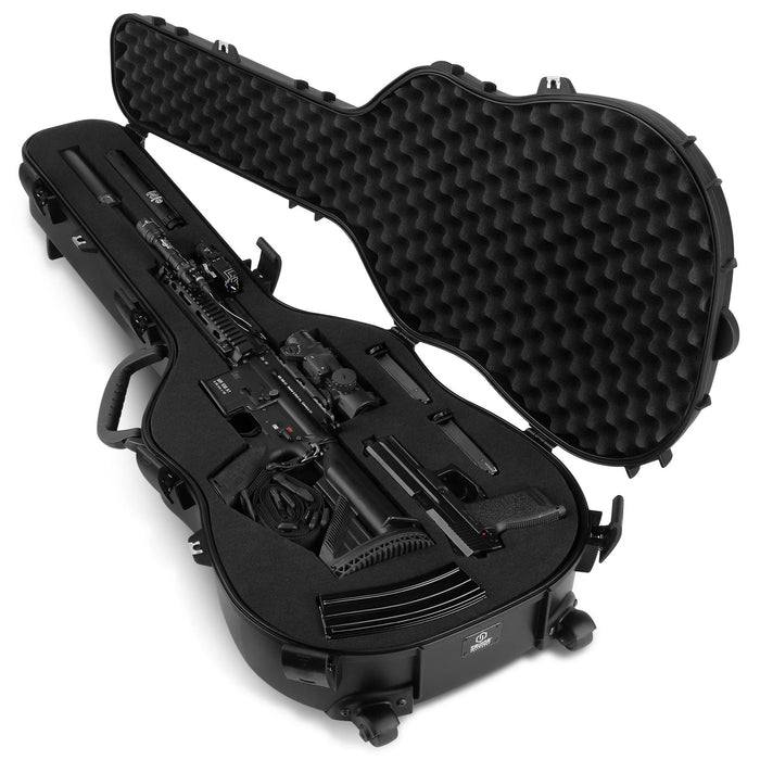 Savior Equipment Guitar Rifle Case Black